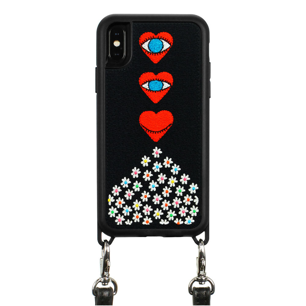 Blink Embroidered Case with Strap