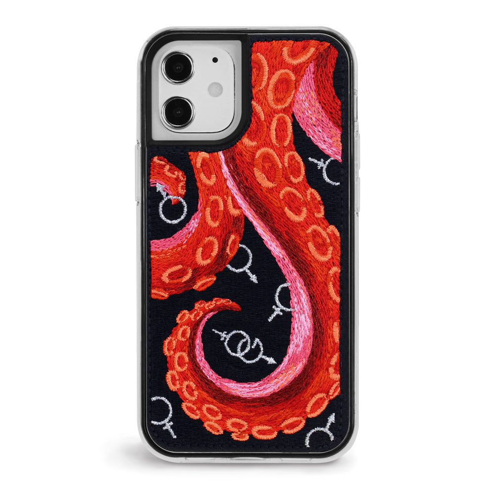 Arms Embroidered Case