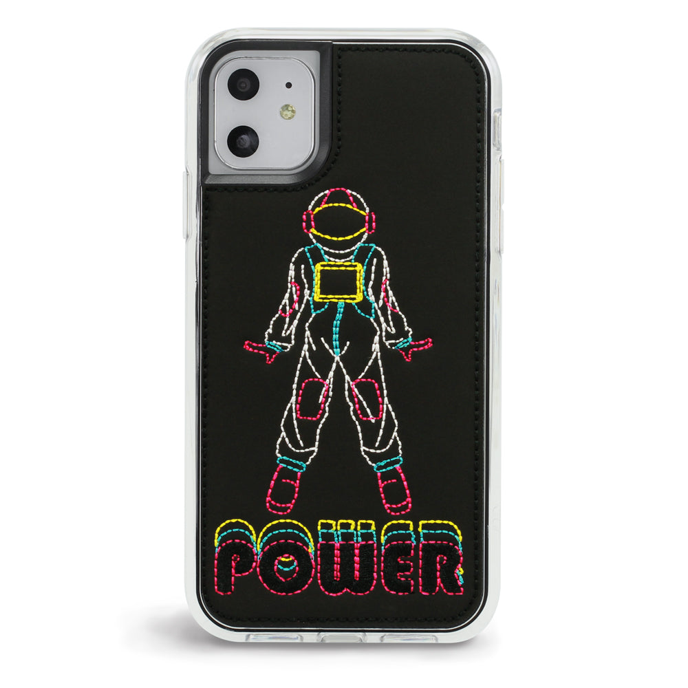 Power Embroidered Case