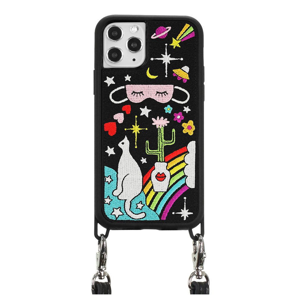 Daydream Embroidered Case with Strap